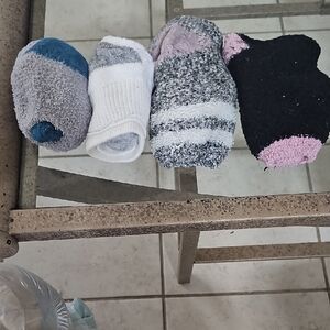 Cozy Multicolor Fuzzy Socks Set